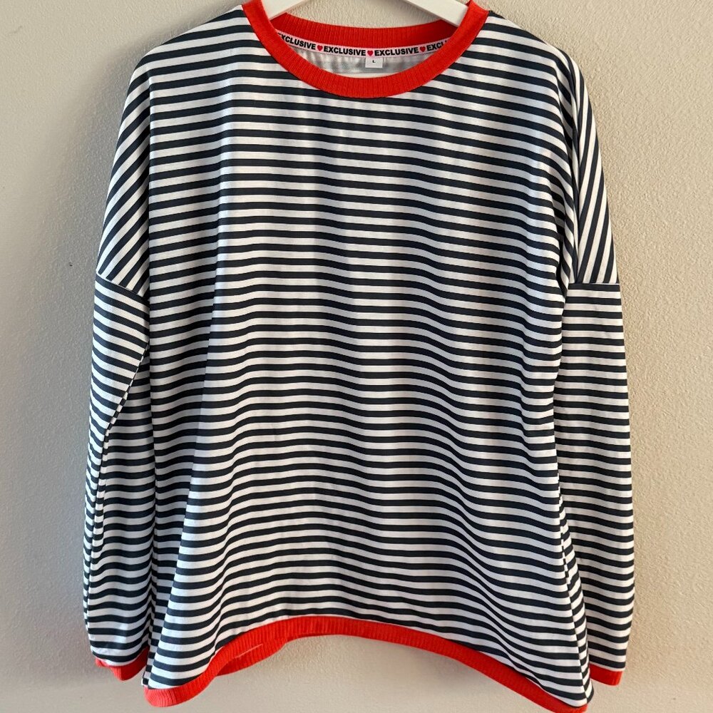 Striped Sweater Pullover